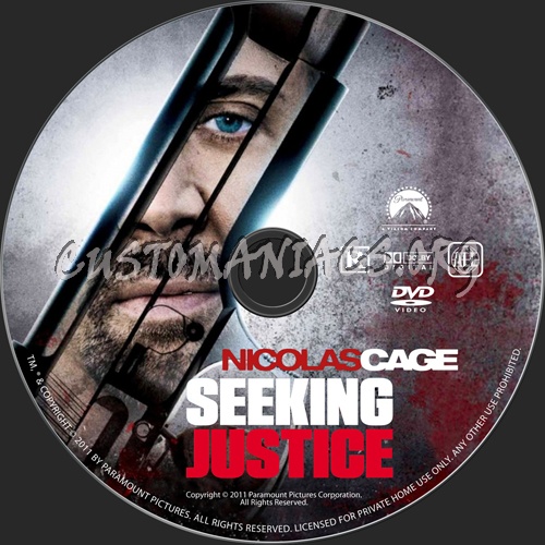 Seeking Justice dvd label