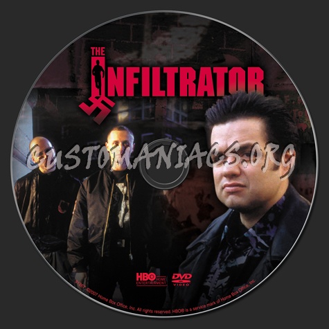 The Infiltrator dvd label