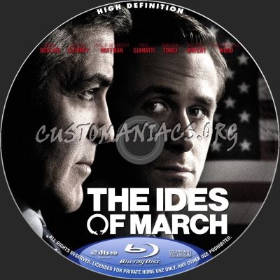 The Ides Of March blu-ray label