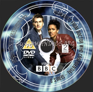 Doctor Who Season 3 Volume 6 dvd label