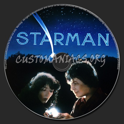 Starman blu-ray label
