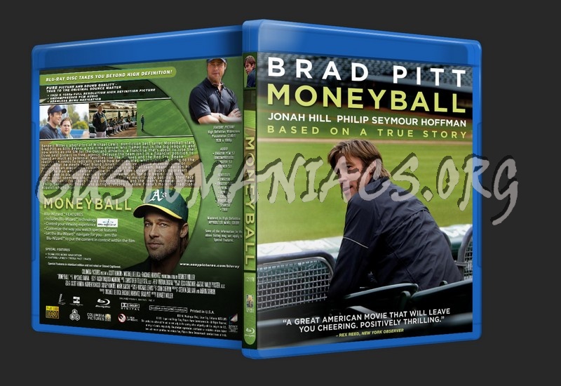 Moneyball blu-ray cover