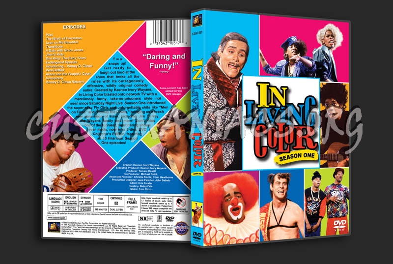 In Living Color - Seasons 1-5 dvd cover