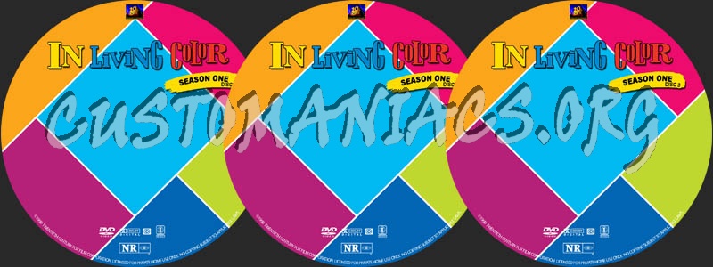 In Living Color - Season 1 dvd label