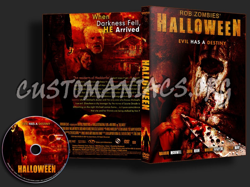 Halloween (2007) dvd cover