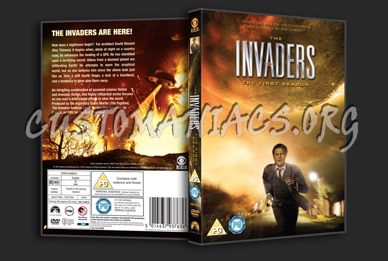 The Invaders Season 1 dvd cover
