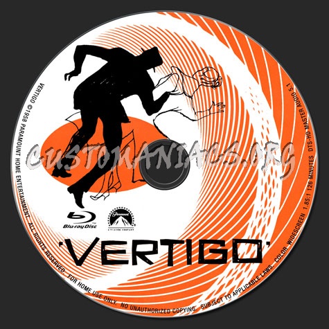 Vertigo blu-ray label