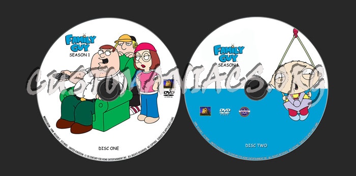 Family Guy - Season 1 dvd label
