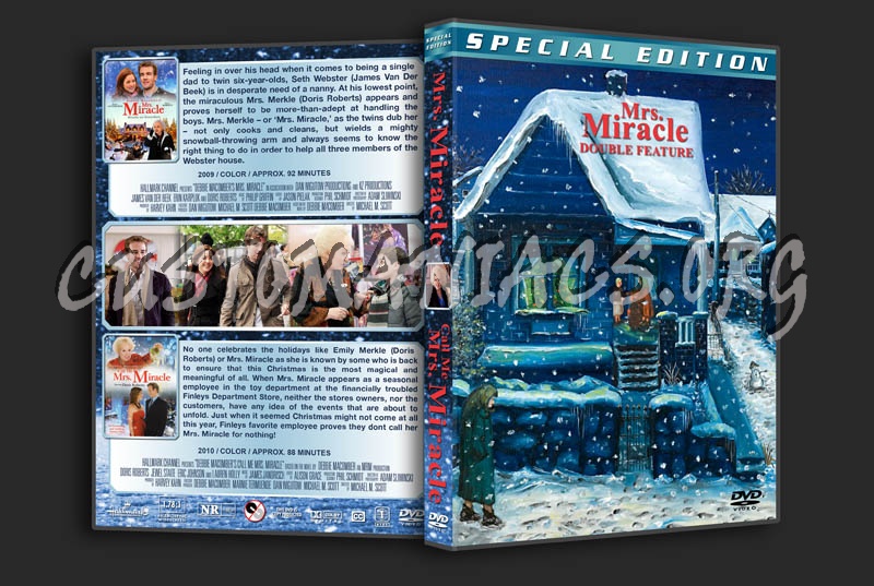 Mrs. Miracle Double Feature dvd cover