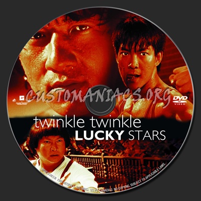 Twinkle Twinkle Lucky Stars dvd label