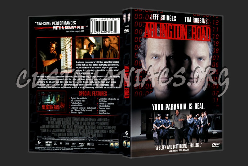 Arlington Road dvd cover