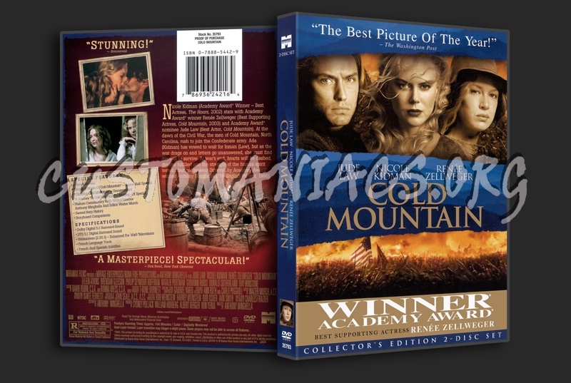 Cold Mountain dvd cover