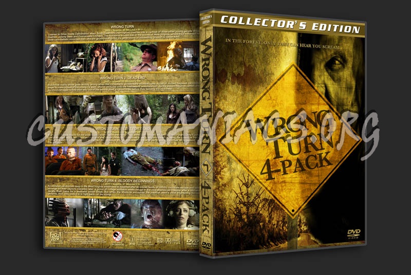 Wrong Turn Quadrilogy dvd cover