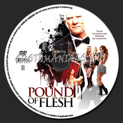 Pound Of Flesh dvd label