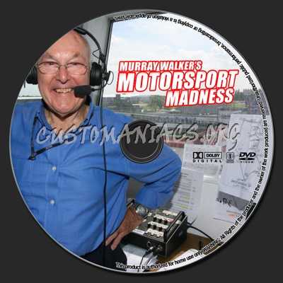 Murray Walker's Motorsport Madness dvd label
