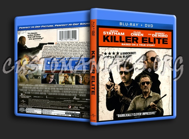 Killer Elite blu-ray cover