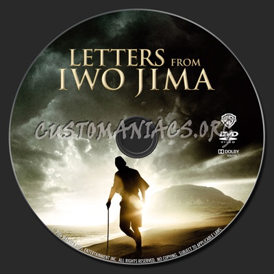 Letters From Iwo Jima dvd label