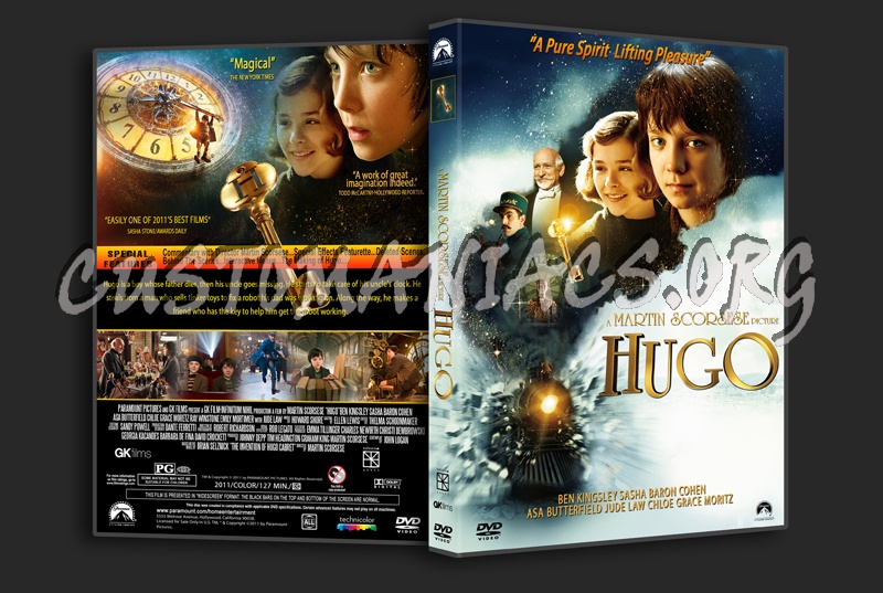 Hugo dvd cover