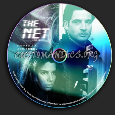 The Net dvd label