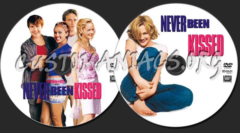 Never Been Kissed dvd label