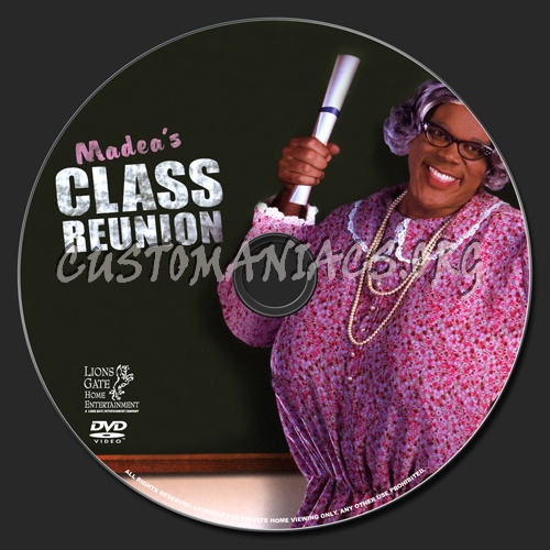 Madea's Class Reunion dvd label