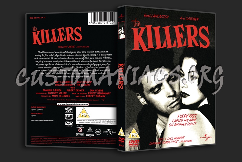 The Killers dvd cover
