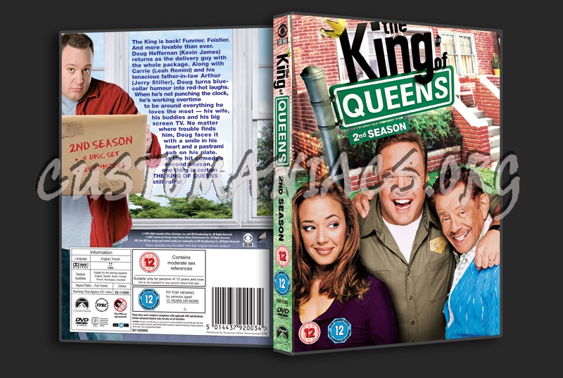 The King of Queens Season 2 dvd cover