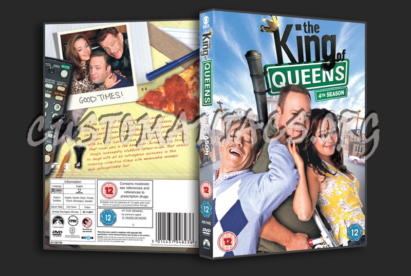 The King of Queens Season 4 dvd cover