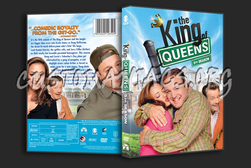 The King of Queens Season 5 dvd cover