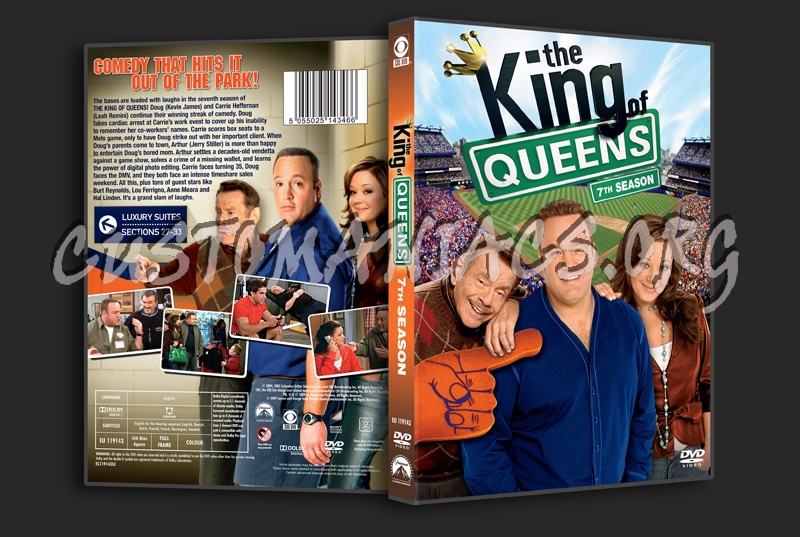 The King of Queens Season 7 dvd cover