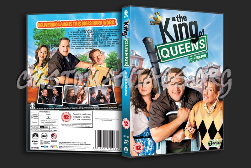 The King of Queens Season 8 dvd cover
