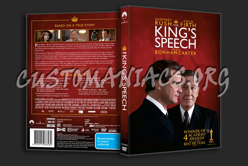 The King's Speech dvd cover