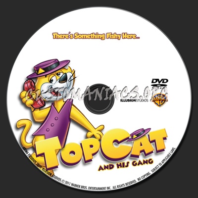 Top Cat (2011) dvd label