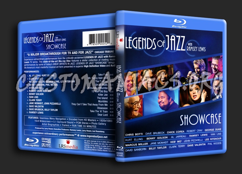 Legends of Jazz Showcase blu-ray cover