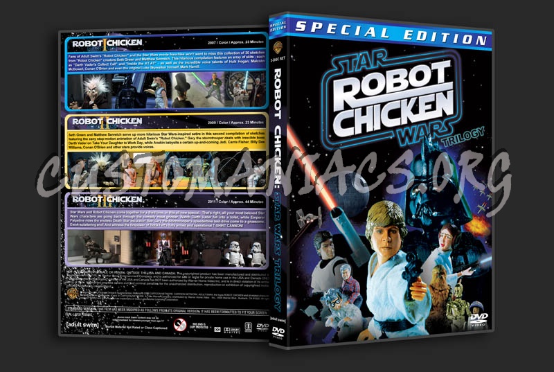 Robot Chicken: Star Wars Trilogy dvd cover