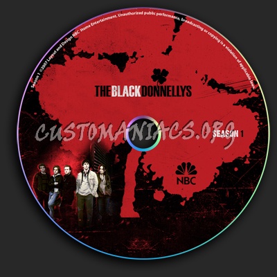 The Black Donnellys dvd label