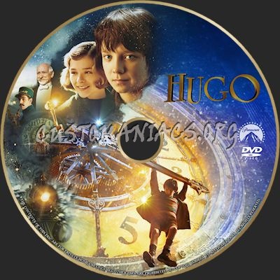 Hugo dvd label