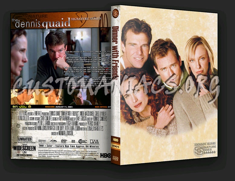 Dinner with Friends dvd cover