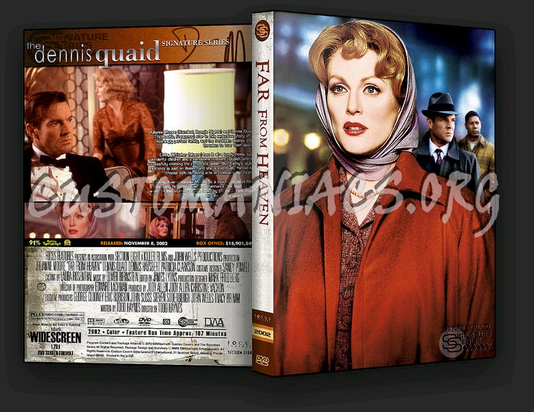 Far From Heaven dvd cover
