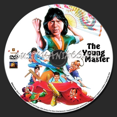 The Young Master dvd label