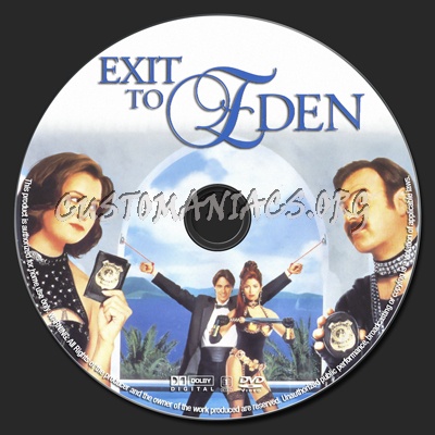 Exit To Eden dvd label