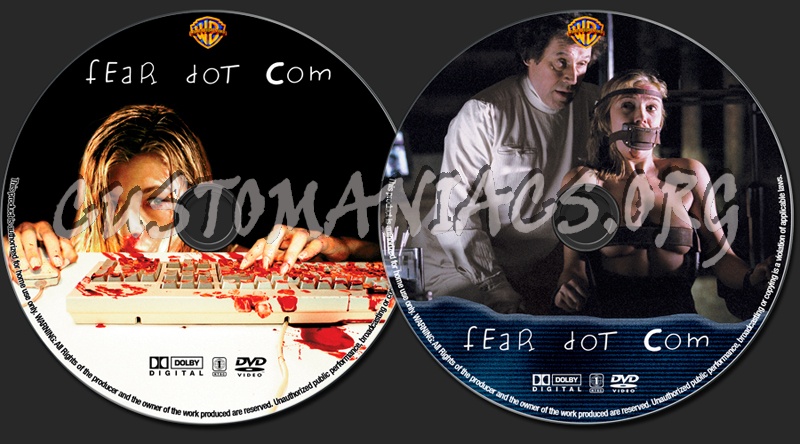 Fear Dot Com dvd label