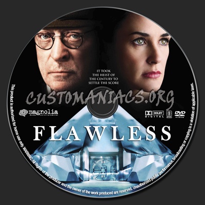 Flawless dvd label