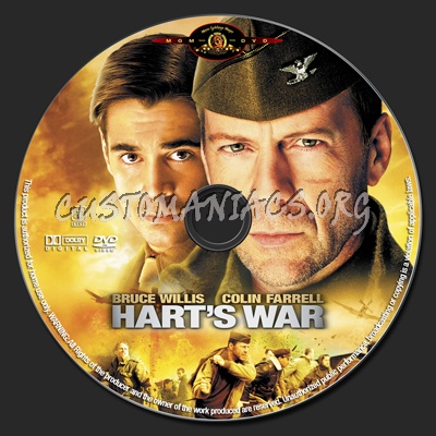 Hart's War dvd label