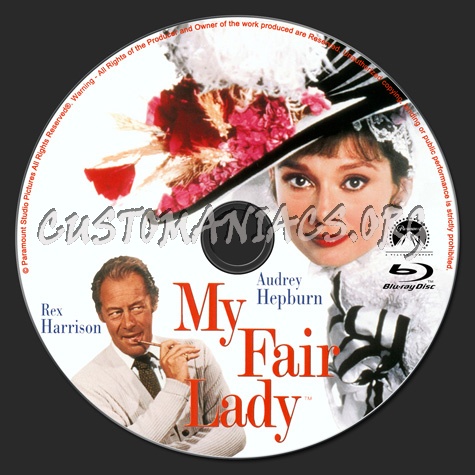 My Fair Lady blu-ray label