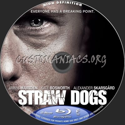Straw Dogs blu-ray label