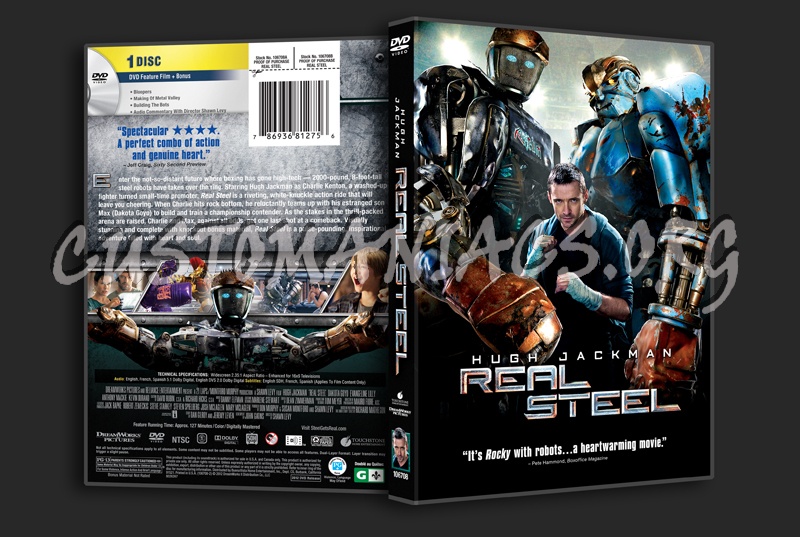 Real Steel dvd cover