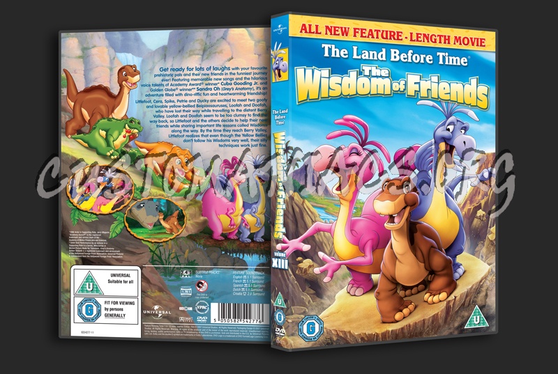 The Land Before Time: The Wisdom of Friends  Volume 13 dvd cover