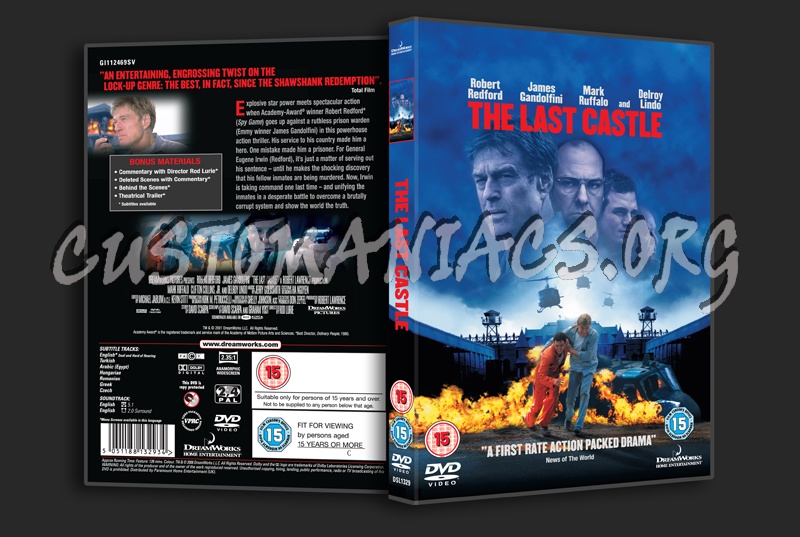 The Last Castle dvd cover