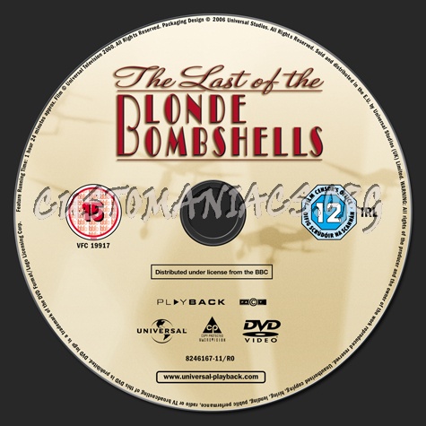 The Last of the Blonde Bombshells dvd label